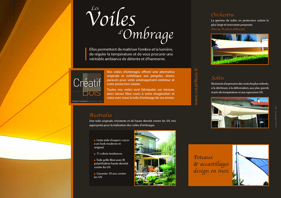 Voiles d'ombrages