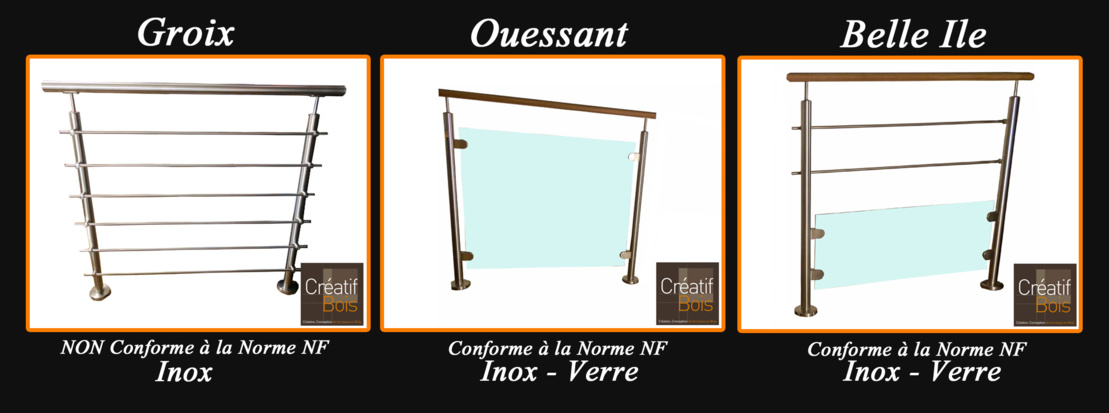 Notre collection de Garde-corps... 