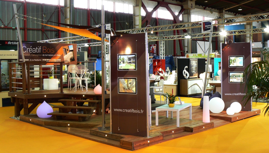 Notre stand qui a reçu le "Grand Prix" de la Foire de Limoges en 2014 Notre stand qui a reçu le "Grand Prix" de la Foire de Limoges en 2014