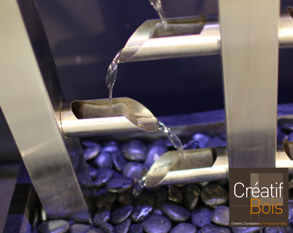 fontaine "Orchis Inox"