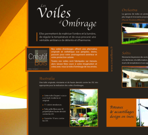 Voiles d'ombrages