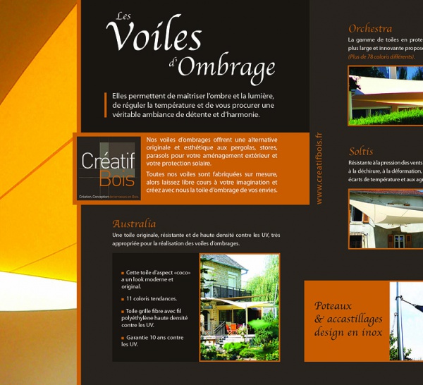 Voiles d'ombrages