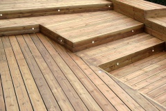 Leds dans une terrasse Bois GUERET - Creuse 23 