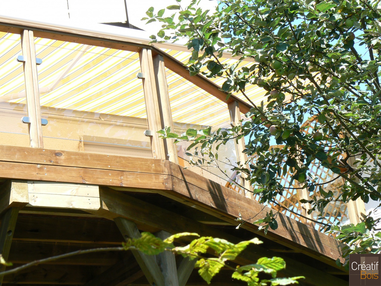 Garde-Corps Vézèra sur terrasse bois BRIVE - Corrèze 19 Garde-Corps Vézèra sur terrasse bois BRIVE - Corrèze 19