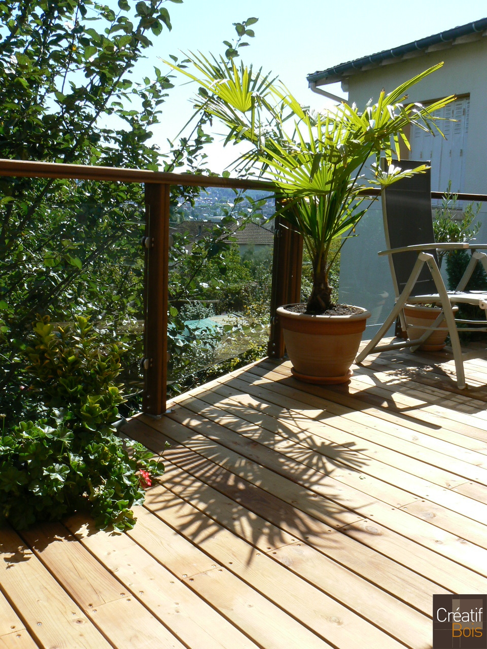 Garde-Corps Vézèra sur terrasse bois BRIVE - Corrèze 19 Garde-Corps Vézèra sur terrasse bois BRIVE - Corrèze 19