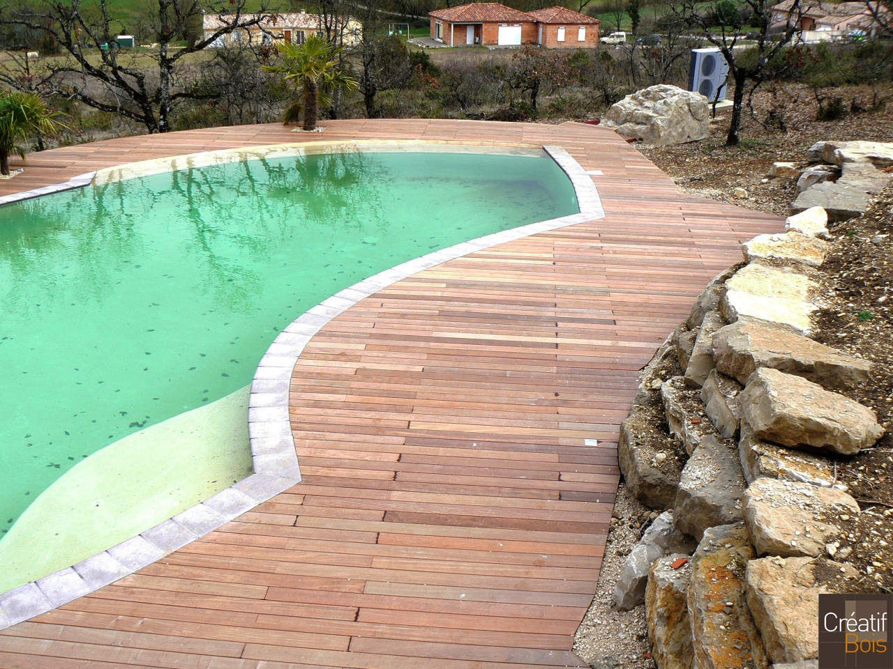 Plage de Piscine en Ipé CAHORS Lot 46 Plage de Piscine en Ipé CAHORS Lot 46