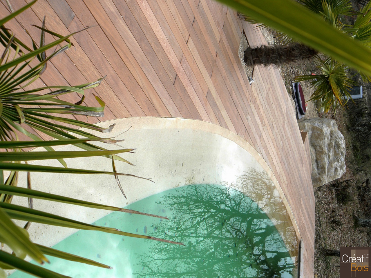 Plage de Piscine en Ipé CAHORS Lot 46 Plage de Piscine en Ipé CAHORS Lot 46