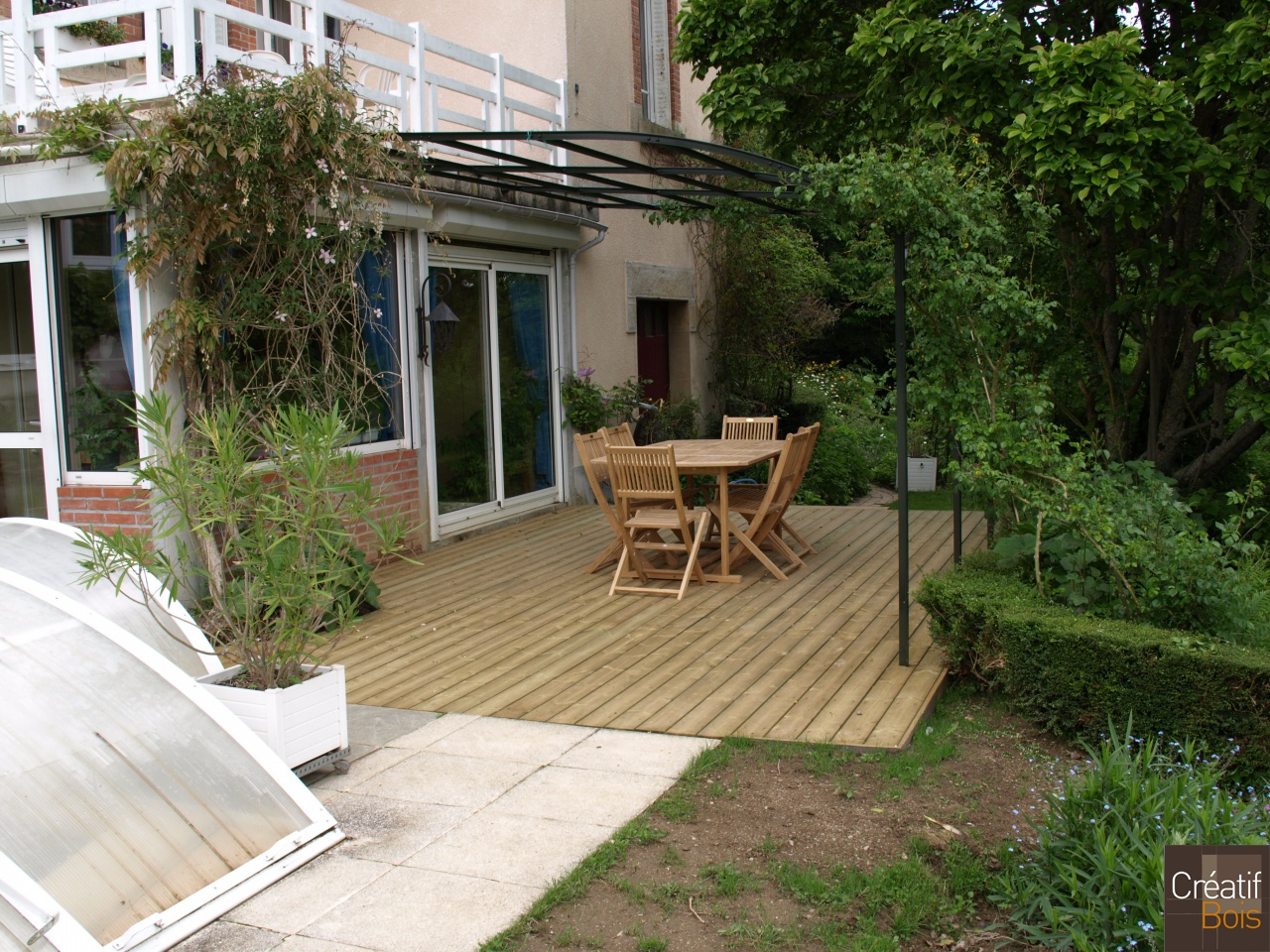 Terrasse en Pin Rouge du Nord SAINT YRIEIX SOUS AIXE - Haute Vienne 87 Terrasse en Pin Rouge du Nord SAINT YRIEIX SOUS AIXE - Haute Vienne 87