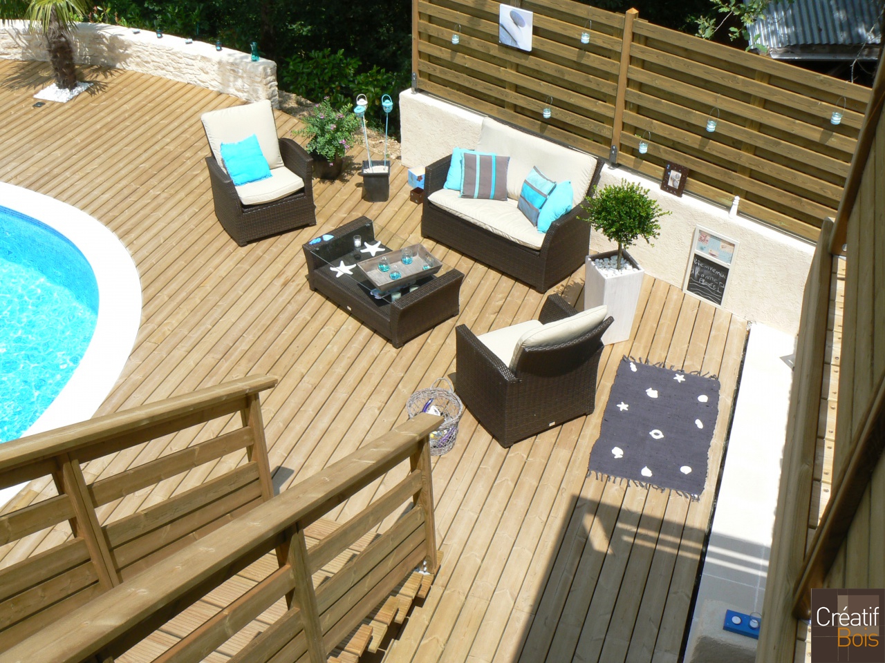 Plage de piscine et Garde-Corps Valosa LANZAC Lot 46 Plage de piscine et Garde-Corps Valosa LANZAC Lot 46