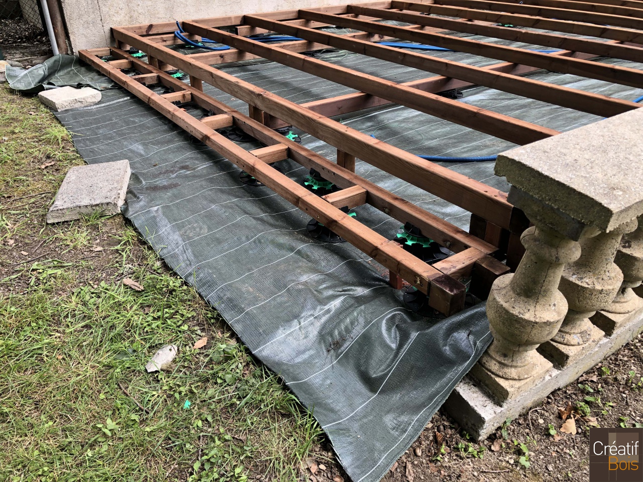 Structure sur Sol Stable avec marche Structure sur Sol Stable avec marche