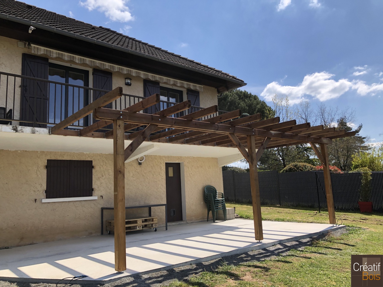 Pergola en Pin - USSAC - 19 Corrèze Pergola en Pin - USSAC - 19 Corrèze