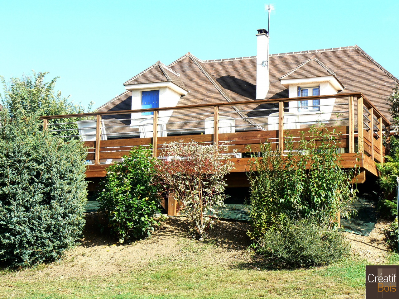 Terrasse sur Poteaux et Garde-corps Corrèza BOISSEUIL - Haute Vienne 87 Terrasse sur Poteaux et Garde-corps Corrèza BOISSEUIL - Haute Vienne 87