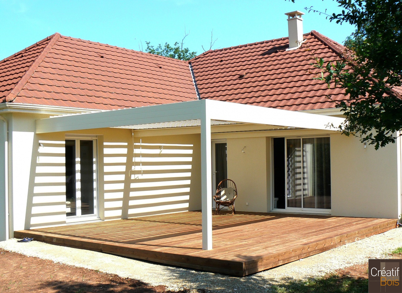 Terrasse bois USSAC - Corrèze 19 Terrasse bois USSAC - Corrèze 19