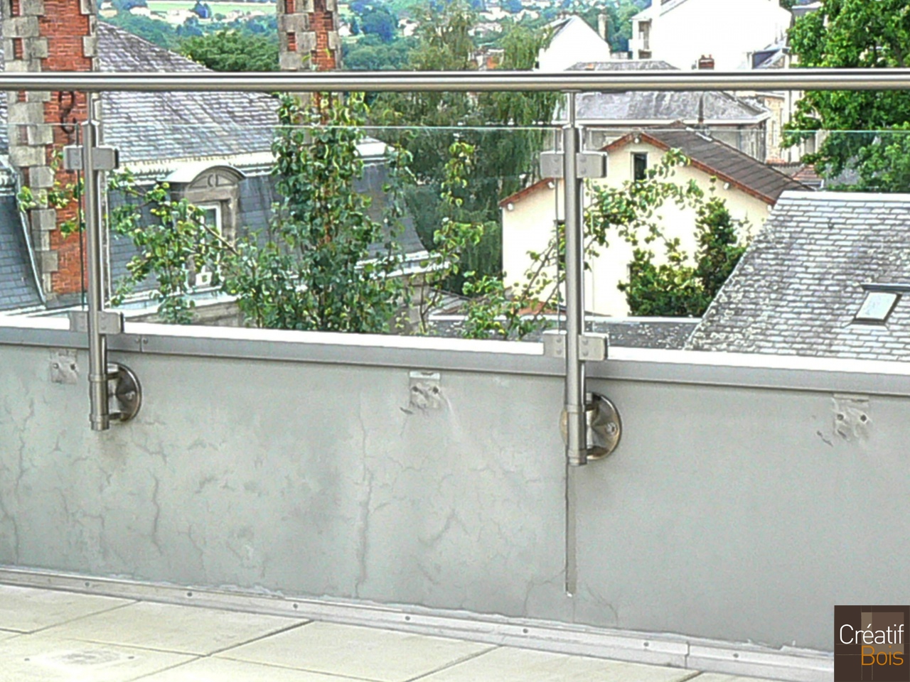 Garde-Corps Inox Ouessant pose à l'anglaise LIMOGES - Haute Vienne 87 Garde-Corps Inox Ouessant pose à l'anglaise LIMOGES - Haute Vienne 87