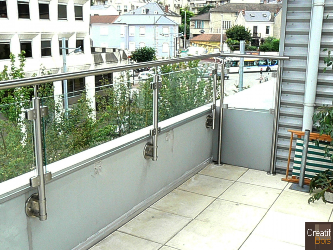 Garde-Corps Inox Ouessant pose à l'anglaise LIMOGES - Haute Vienne 87 Garde-Corps Inox Ouessant pose à l'anglaise LIMOGES - Haute Vienne 87