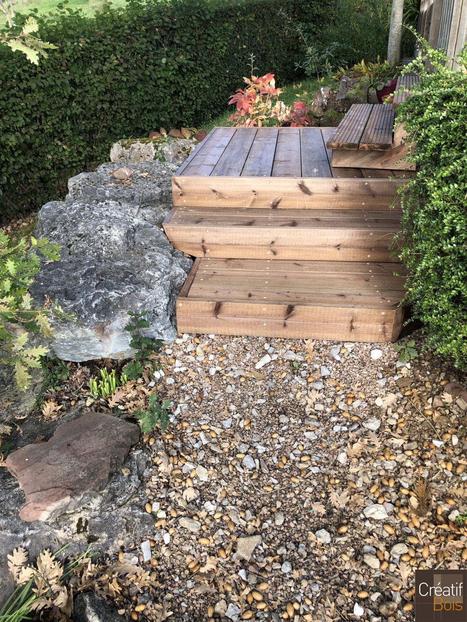 Palier et Escalier en Pin Rouge du Nord - NOAILHAC - 19 Corrèze Palier et Escalier en Pin Rouge du Nord - NOAILHAC - 19 Corrèze
