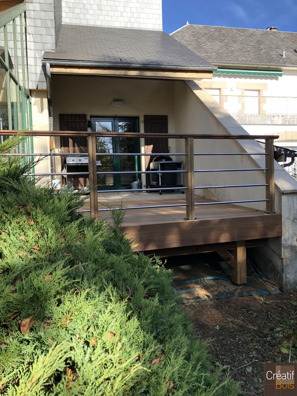 Terrasse sur stucture Autoportante et Garde-corps "Eila" - BUGEAT - 19 Corrèze Terrasse sur stucture Autoportante et Garde-corps "Eila" - BUGEAT - 19 Corrèze