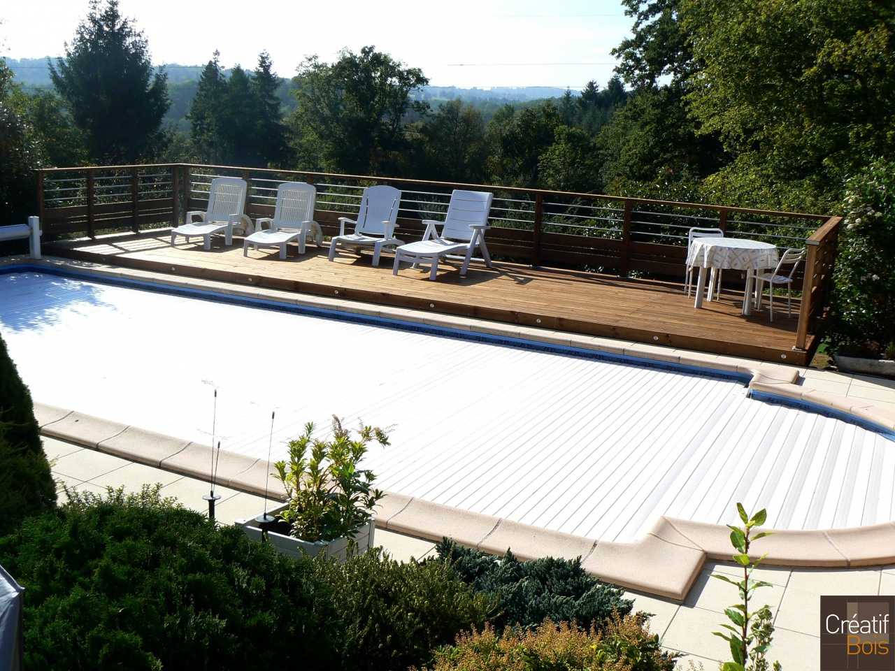 Terrasse sur poteaux avec Garde-Corps Corrèza BOISSEUIL - Haute Vienne 87 Terrasse sur poteaux avec Garde-Corps Corrèza BOISSEUIL - Haute Vienne 87