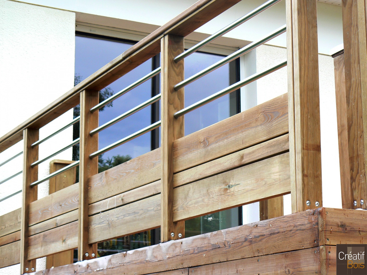 Garde-Corps Bois et Inox Corrèza sur mesure LIMOGES - Haute Vienne 87 Garde-Corps Bois et Inox Corrèza sur mesure LIMOGES - Haute Vienne 87