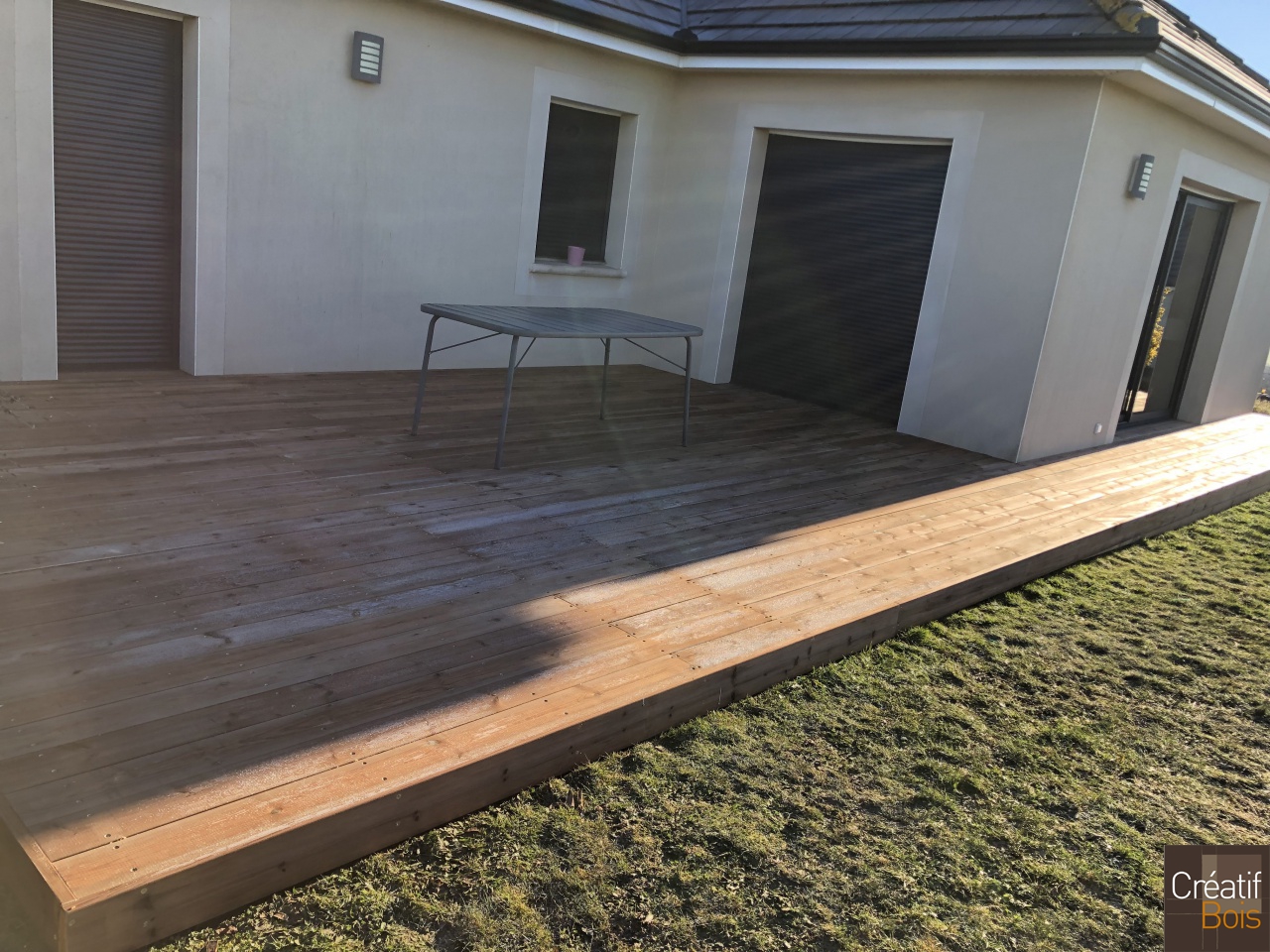 Terrasse en Pin Rouge du Nord - SAINT YBARD - 19 Corrèze Terrasse en Pin Rouge du Nord - SAINT YBARD - 19 Corrèze