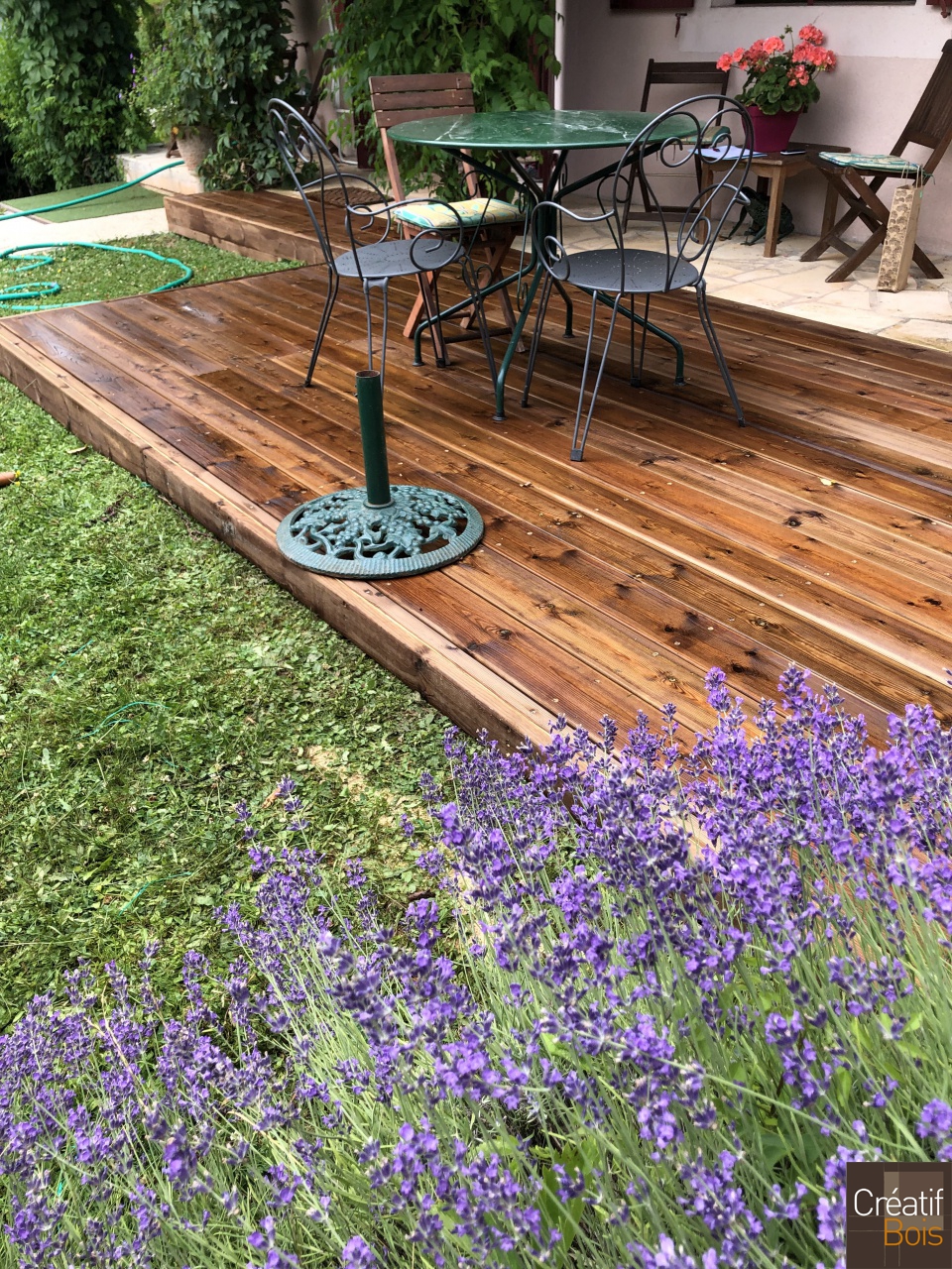 Terrasse sur Sol Stable en Pin Rouge du Nord - VILLAC - 24 Dordogne Terrasse sur Sol Stable en Pin Rouge du Nord - VILLAC - 24 Dordogne