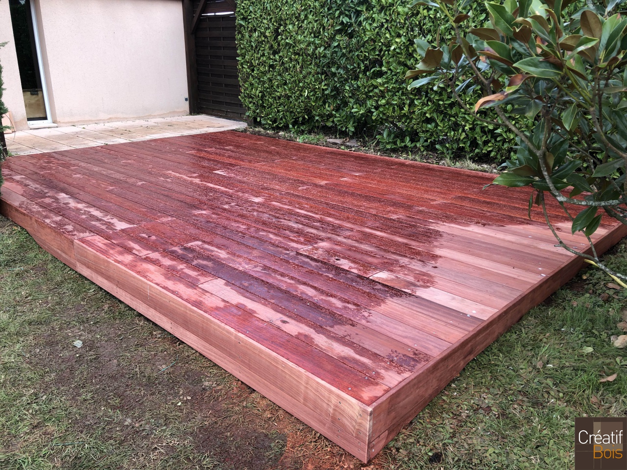 Terrasse sur Sol Stable en Padouk - OBJAT - 19Corrèze Terrasse sur Sol Stable en Padouk - OBJAT - 19Corrèze