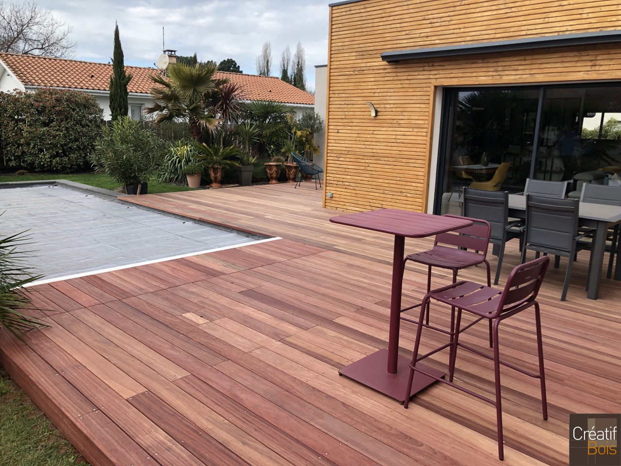 Terrasse sur Sol Stable en Padouk Arcachon - Gironde 33 Terrasse sur Sol Stable en Padouk Arcachon - Gironde 33