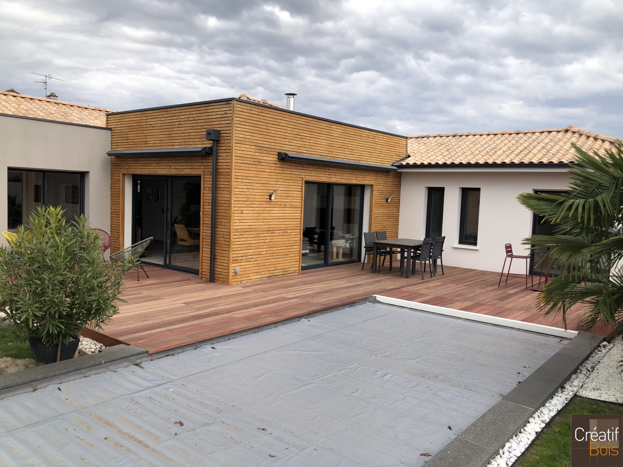 Terrasse sur Sol Stable en Padouk Arcachon - Gironde 33 Terrasse sur Sol Stable en Padouk Arcachon - Gironde 33