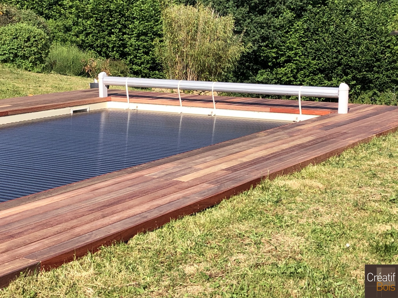 Plage de piscine sur Sol Stable en Padouk - SAINT LAURENT LES EGLISES - Haute-Vienne 87 Plage de piscine sur Sol Stable en Padouk - SAINT LAURENT LES EGLISES - Haute-Vienne 87