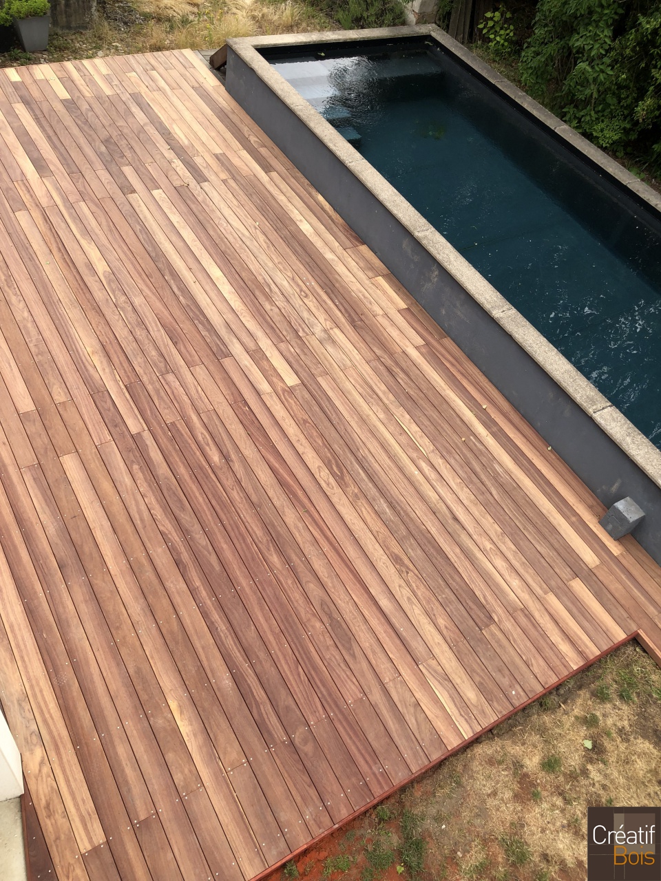 Plage de Piscine en Padouk - LIMOGES - 87 Haute Vienne Plage de Piscine en Padouk - LIMOGES - 87 Haute Vienne