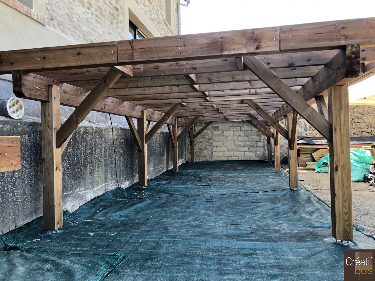 Structure Autoportante pour le gîte "Cogite à Condat" GRAND BOURG - 23 Creuse Structure Autoportante pour le gîte "Cogite à Condat" GRAND BOURG - 23 Creuse