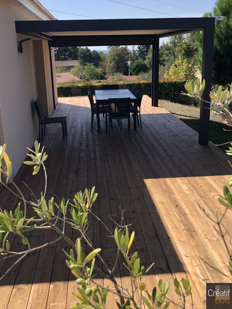 Terrasse bois en Pin Rouge du Nord - BOISSEUIL 87 Haute Vienne Terrasse bois en Pin Rouge du Nord - BOISSEUIL 87 Haute Vienne