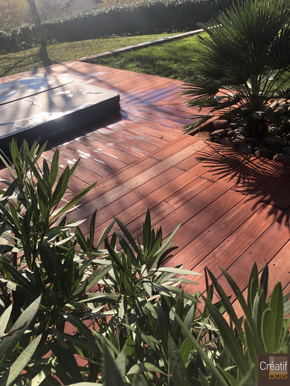 Plage de SPA en Padouk - 46 CUZANCES - Lot Plage de SPA en Padouk - 46 CUZANCES - Lot