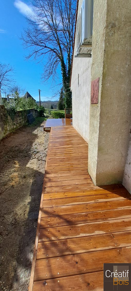 Cheminement en Pin Rouge de Nord SARLAT - Dordogne 24 Cheminement en Pin Rouge de Nord SARLAT - Dordogne 24