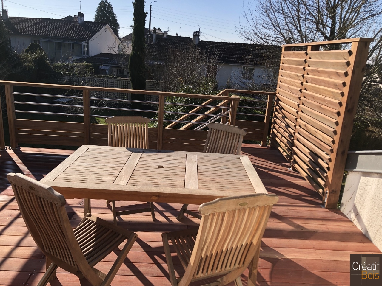 Structure autoportante garde-corps "Corrèza et Eila" Escalier et Brise vue - LIMOGES 87 Haute Vienne Structure autoportante garde-corps "Corrèza et Eila" Escalier et Brise vue - LIMOGES 87 Haute Vienne