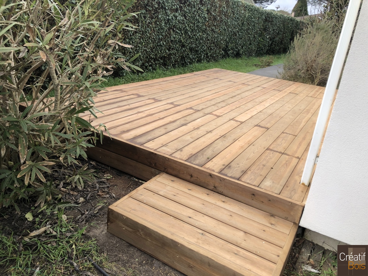 Terrasse sur Sol Stable en Pin Rouge GUJAN - Gironde 33 Terrasse sur Sol Stable en Pin Rouge GUJAN - Gironde 33