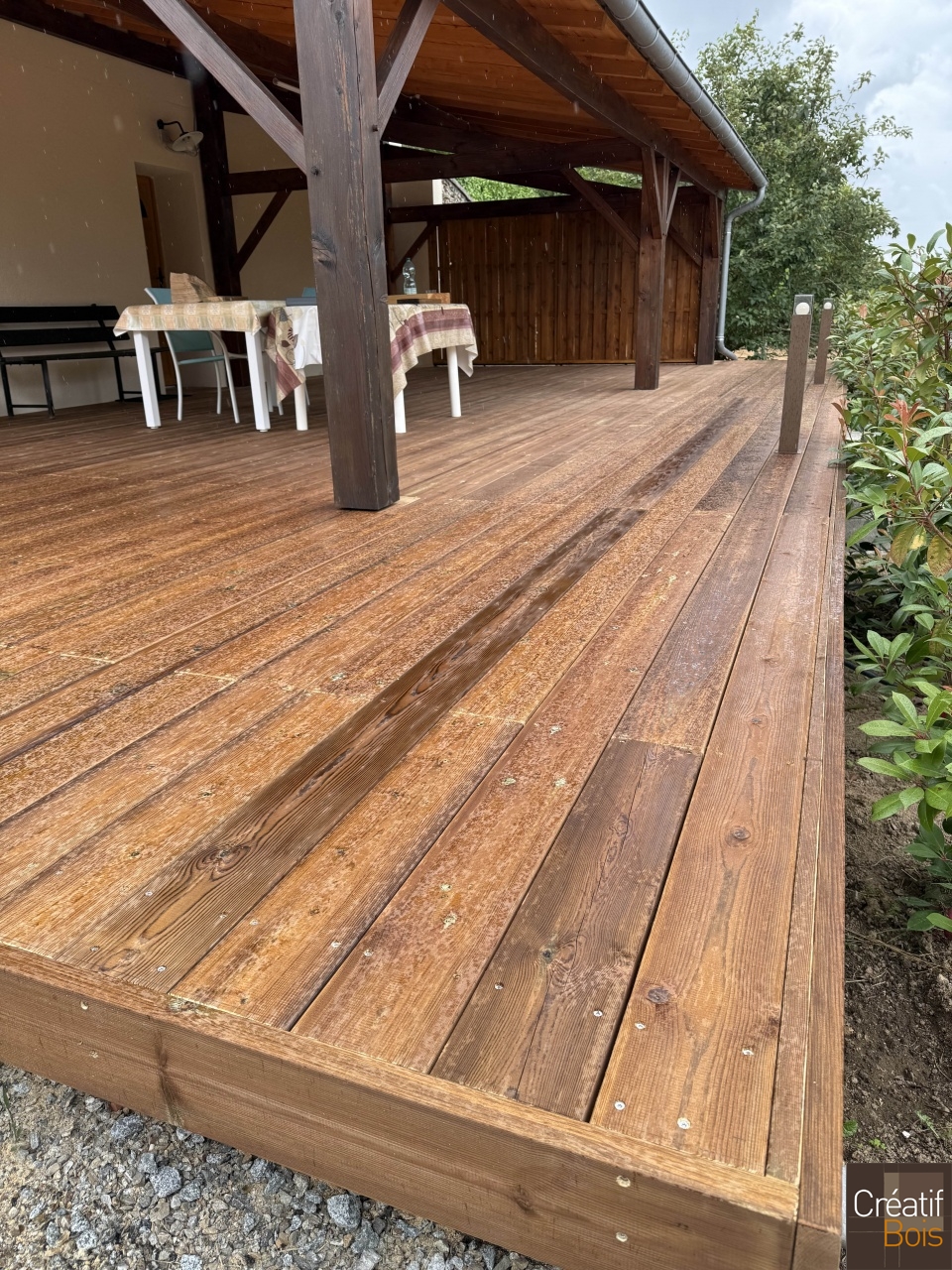 Terrasse en Pin Rouge du Nord sur Sol Dur - FURSAC 23 Creuse Terrasse en Pin Rouge du Nord sur Sol Dur - FURSAC 23 Creuse