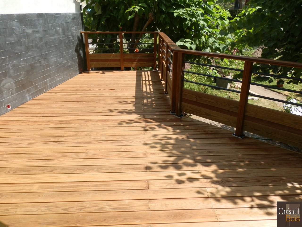 Terrasse en Pin de Caroline et Garde-Corps Corrèza BRIVE - Corrèze 19 Terrasse en Pin de Caroline et Garde-Corps Corrèza BRIVE - Corrèze 19