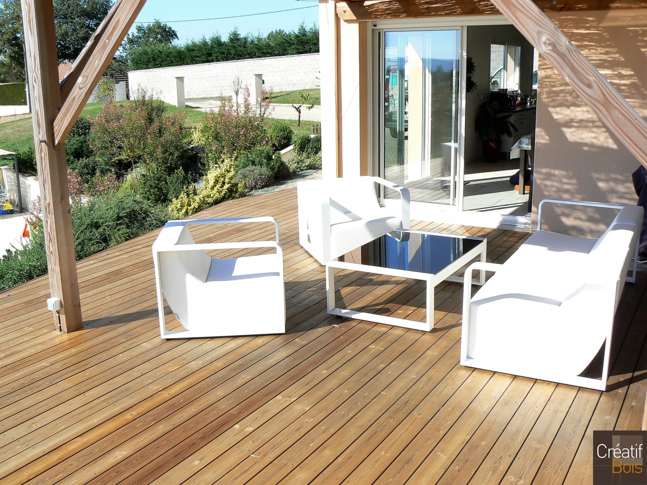 Terrasse en Pin Rouge du Nord USSAC - Corrèze 19 Terrasse en Pin Rouge du Nord USSAC - Corrèze 19