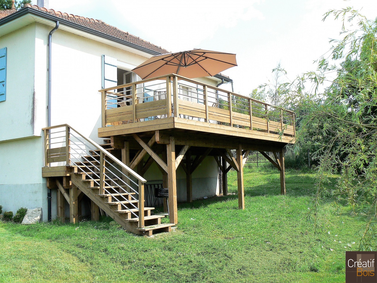 Terrasse autoportante Garde-Corps Corrèza et Eila LES CARS - Haute Vienne 87 Terrasse autoportante Garde-Corps Corrèza et Eila LES CARS - Haute Vienne 87