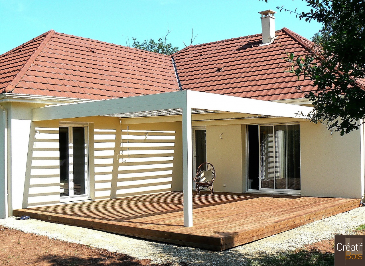 Terrasse en Pin Rouge du Nord USSAC - Corrèze 19 Terrasse en Pin Rouge du Nord USSAC - Corrèze 19