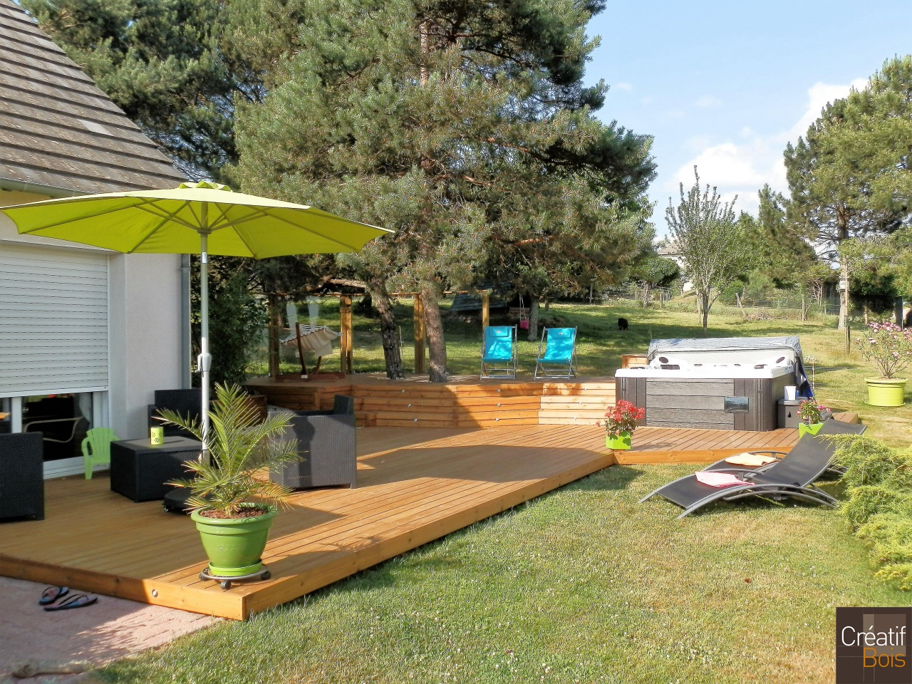 Terrasse en Pin Rouge du Nord DONZENAC - Corrèze 19 Terrasse en Pin Rouge du Nord DONZENAC - Corrèze 19