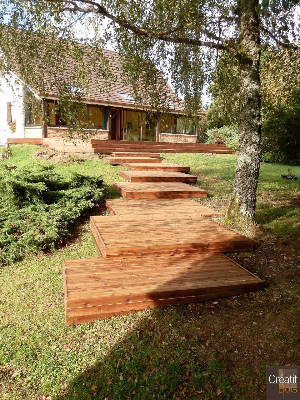 Escalier Palier en Pin Rouge du Nord PEYRABOUT - Creuse 23  Escalier Palier en Pin Rouge du Nord PEYRABOUT - Creuse 23