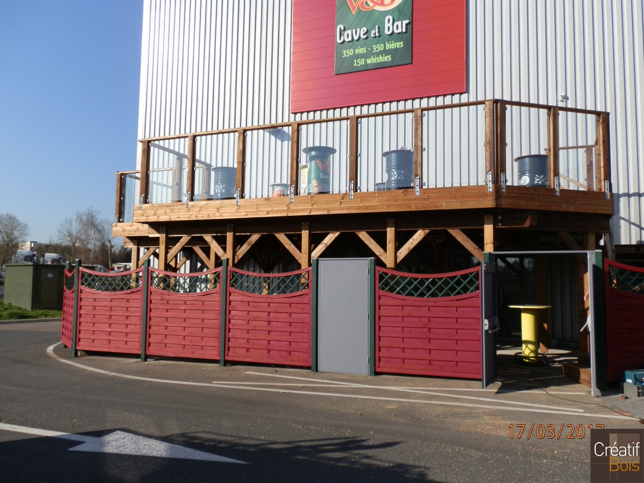 Garde-corps bois verre Vézèra BRIVE - Corrèze 19 Garde-corps bois verre Vézèra BRIVE - Corrèze 19