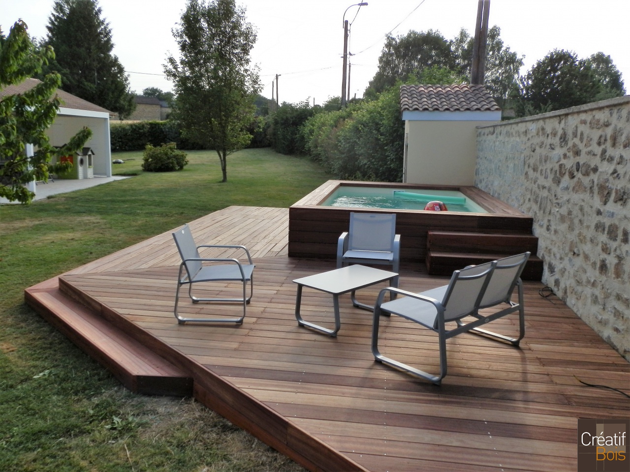 Terrasse en Padouk LIMOGES - Haute Vienne 87 Terrasse en Padouk LIMOGES - Haute Vienne 87