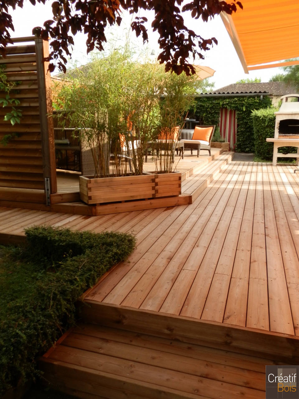 Terrasse en Pin Rouge du Nord et Brise-Vue OBJAT - Corrèze 19 Terrasse en Pin Rouge du Nord et Brise-Vue OBJAT - Corrèze 19